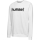 HMLGO KIDS COTTON LOGO SWEATSHIRT WHITE