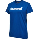 HMLGO COTTON LOGO T-SHIRT WOMAN S/S TRUE BLUE