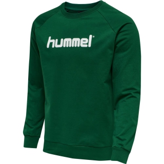 HMLGO COTTON LOGO SWEATSHIRT WOMAN EVERGREEN