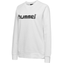 HMLGO COTTON LOGO SWEATSHIRT WOMAN WHITE