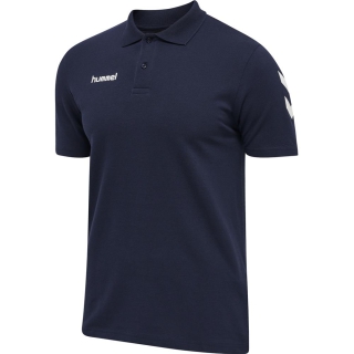 HMLGO COTTON POLO MARINE