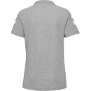 HMLGO COTTON POLO WOMAN GREY MELANGE