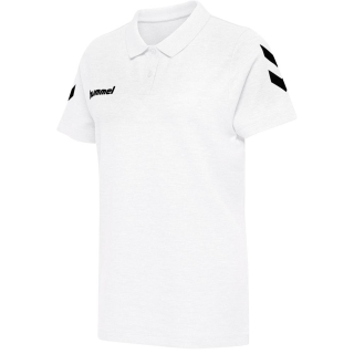 HMLGO COTTON POLO WOMAN WHITE