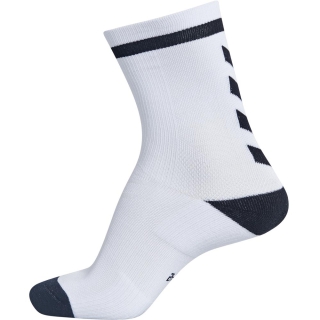 ELITE INDOOR SOCK LOW WHITE/BLACK