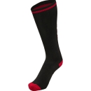 ELITE INDOOR SOCK HIGH BLACK/RED