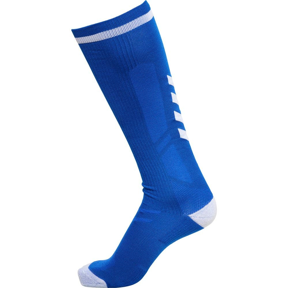 ELITE INDOOR SOCK HIGH TRUE BLUE/WHITE