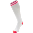 ELITE INDOOR SOCK HIGH WHITE/DIVA PINK