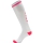 ELITE INDOOR SOCK HIGH WHITE/DIVA PINK