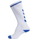 ELITE INDOOR SOCK HIGH WHITE/TRUE BLUE