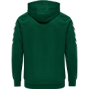 HMLGO COTTON ZIP HOODIE EVERGREEN