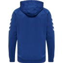 HMLGO COTTON ZIP HOODIE TRUE BLUE