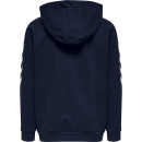 HMLGO KIDS COTTON ZIP HOODIE MARINE