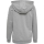 HMLGO COTTON ZIP HOODIE WOMAN GREY MELANGE