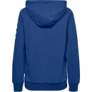 HMLGO COTTON ZIP HOODIE WOMAN TRUE BLUE