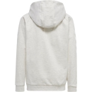 HMLGO COTTON ZIP HOODIE WOMAN EGRET MELANGE