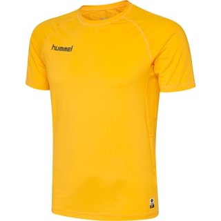 HML FIRST PERFORMANCE KIDS JERSEY S/S SPORTS YELLOW