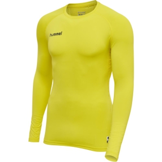 HML FIRST PERFORMANCE JERSEY L/S BLAZING YELLOW