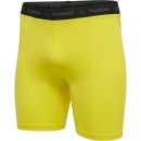 HML FIRST PERFORMANCE TIGHT SHORTS BLAZING YELLOW