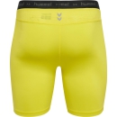 HML FIRST PERFORMANCE TIGHT SHORTS BLAZING YELLOW
