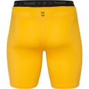 HML FIRST PERFORMANCE KIDS TIGHT SHORTS SPORTS YELLOW