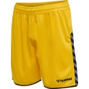 hmlAUTHENTIC POLY SHORTS SPORTS YELLOW/BLACK