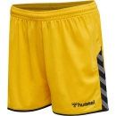 hmlAUTHENTIC POLY SHORTS WOMAN SPORTS YELLOW/BLACK
