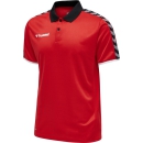 hmlAUTHENTIC FUNCTIONAL POLO TRUE RED
