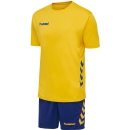 hmlPROMO DUO SET SPORTS YELLOW/TRUE BLUE