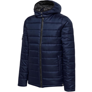 hmlNORTH QUILTED HOOD JACKET KIDS MARINE