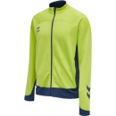 hmlLEAD POLY ZIP JACKET LIME PUNCH