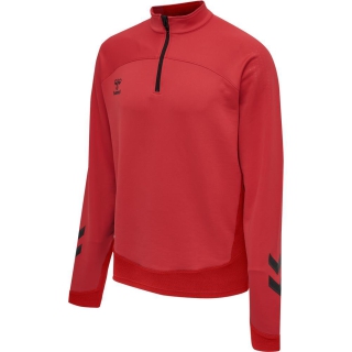 hmlLEAD HALF ZIP KIDS  TRUE RED