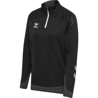 hmlLEAD WOMAN HALF ZIP  BLACK