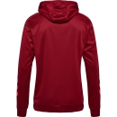 hmlPROMO POLY HOODIE BIKING RED/RASPBERRY SORBET