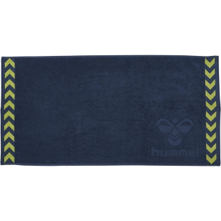 HUMMEL SMALL TOWEL DARK DENIM/LIME PUNCH