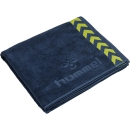 HUMMEL LARGE TOWEL DARK DENIM/LIME PUNCH