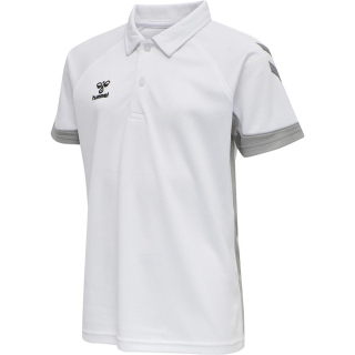 hmlLEAD FUNCTIONAL KIDS POLO WHITE