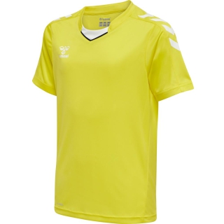 hmlCORE XK POLY JERSEY S/S KIDS BLAZING YELLOW