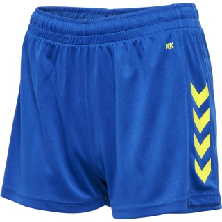 hmlCORE XK POLY SHORTS WOMAN TRUE BLUE/BLAZING YELLOW