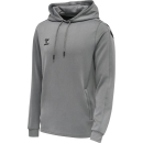 hmlCORE XK POLY SWEAT HOODIE GREY MELANGE