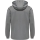 hmlCORE XK POLY SWEAT HOODIE GREY MELANGE