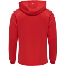 hmlCORE XK POLY SWEAT HOODIE TRUE RED