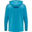 hmlCORE XK POLY SWEAT HOODIE BLUE DANUBE