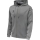 hmlCORE XK POLY ZIP HOOD SWEAT GREY MELANGE