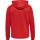 hmlCORE XK POLY ZIP HOOD SWEAT TRUE RED