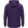 hmlCORE XK POLY ZIP HOOD SWEAT ACAI/WHITE