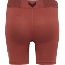 HUMMEL FIRST SEAMLESS TRAINING SHORT TIGHTS WOMAN MARSALA