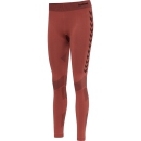 HUMMEL FIRST SEAMLESS TRAINING TIGHTS WOMEN MARSALA