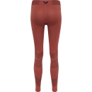 HUMMEL FIRST SEAMLESS TRAINING TIGHTS WOMEN MARSALA