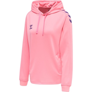 hmlCORE XK POLY SWEAT HOODIE WOMAN COTTON CANDY