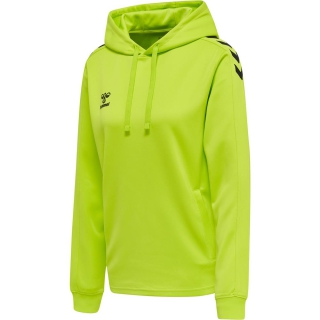 hmlCORE XK POLY SWEAT HOODIE WOMAN LIME POPSICLE